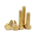 عالي الشد DIN931 DIN933 BRASS HEX HEAD BOLT